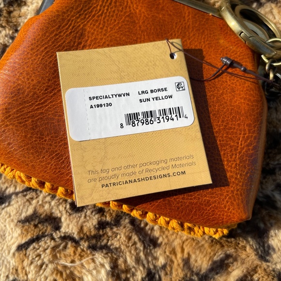 NWOT Patricia Nash Large Borse in Sun Yellow. - Picture 3 of 3